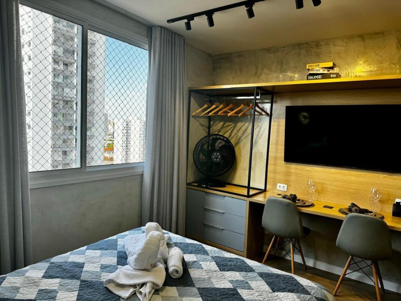 Charmoso Studio No Bras Com Piscina - Metro Bras São Paulo Buitenkant foto